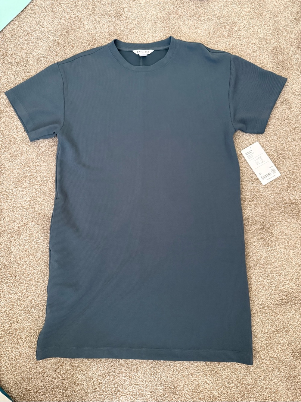 Athleta Seasoft Rib Tee Dress